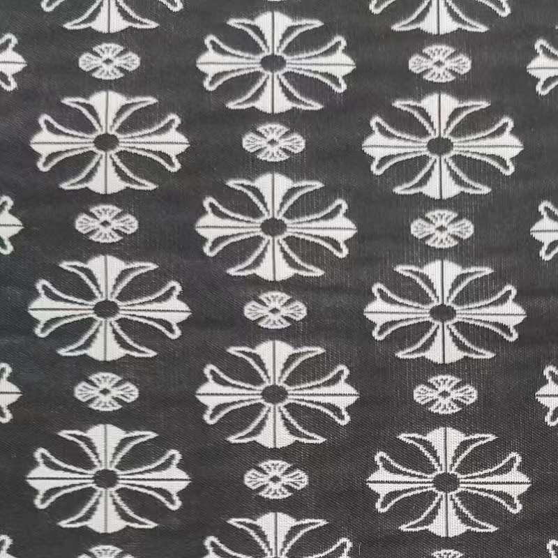 High-end black and white tencel jacquard (high quality, environmental protection, high-end)
