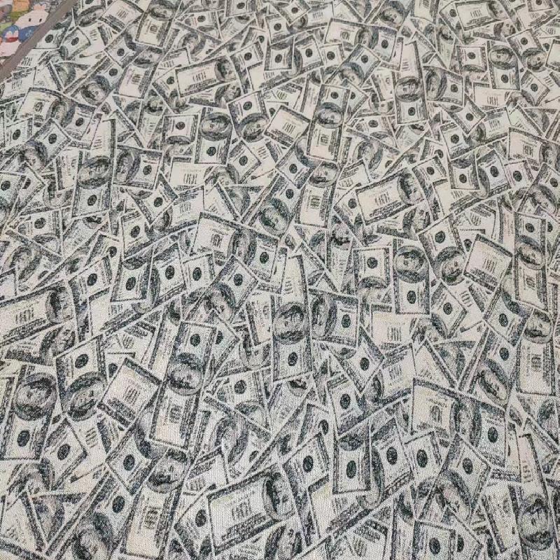 High density multi warp high-end jacquard fabric