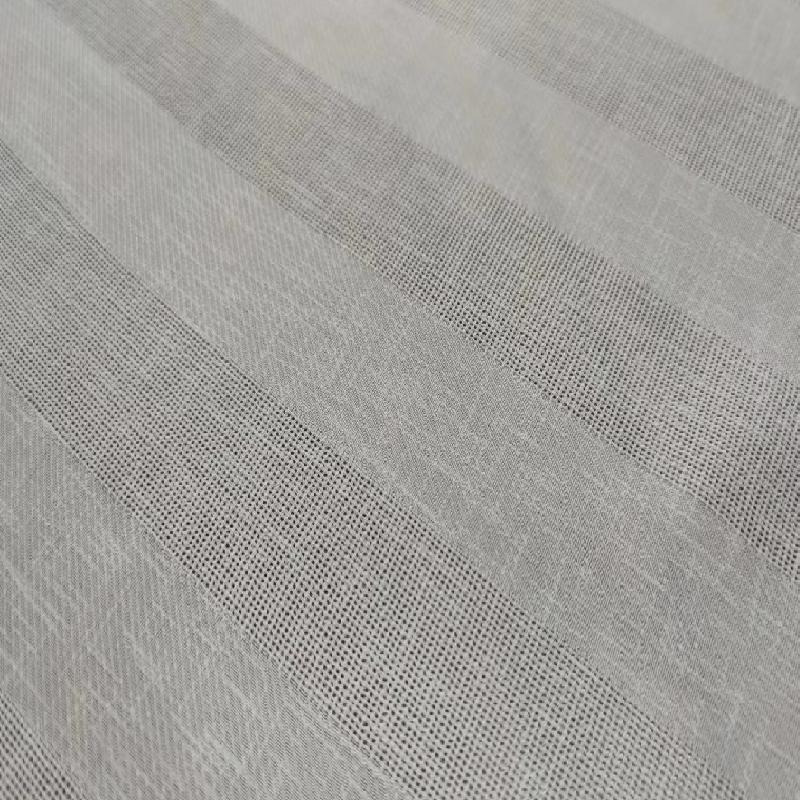 High end thin perforated jacquard fabric