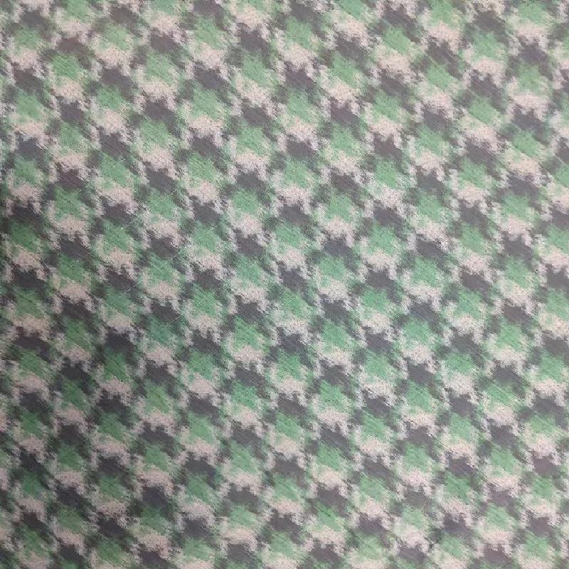 New warp printed fabric