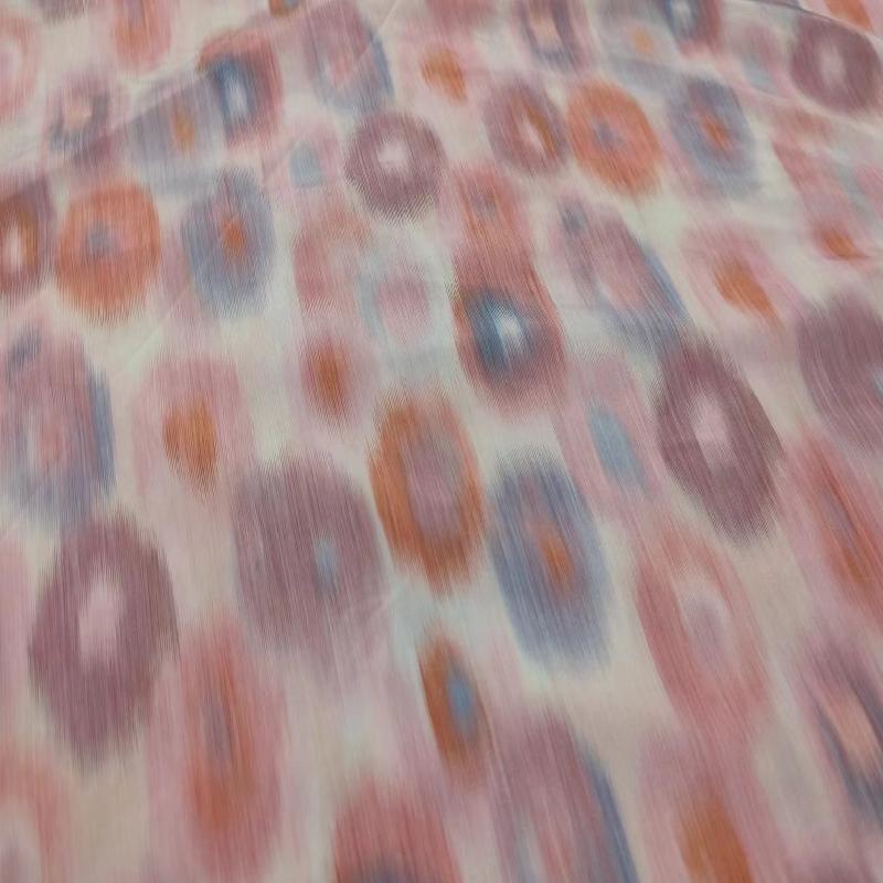 New warp printed fabric