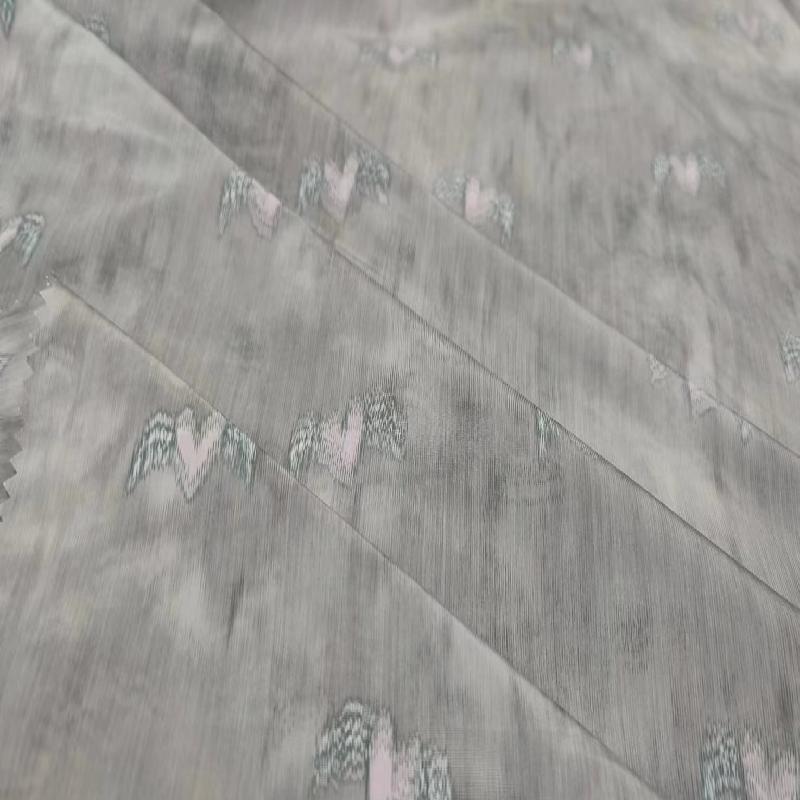 New warp printed fabric