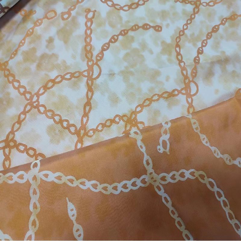 New high-end printed jacquard fabric