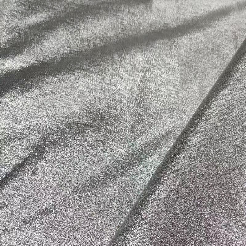 2024 new fabrics Gold and silver sequin jacquard fabric