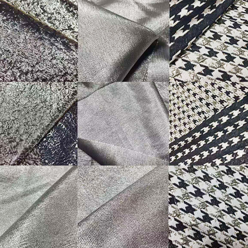 2024 New Fabrics Gold and Silver Squingin Jacquardファブリック