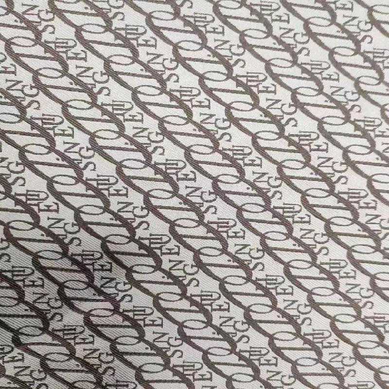 2024 new fabrics Letter jacquard fabric
