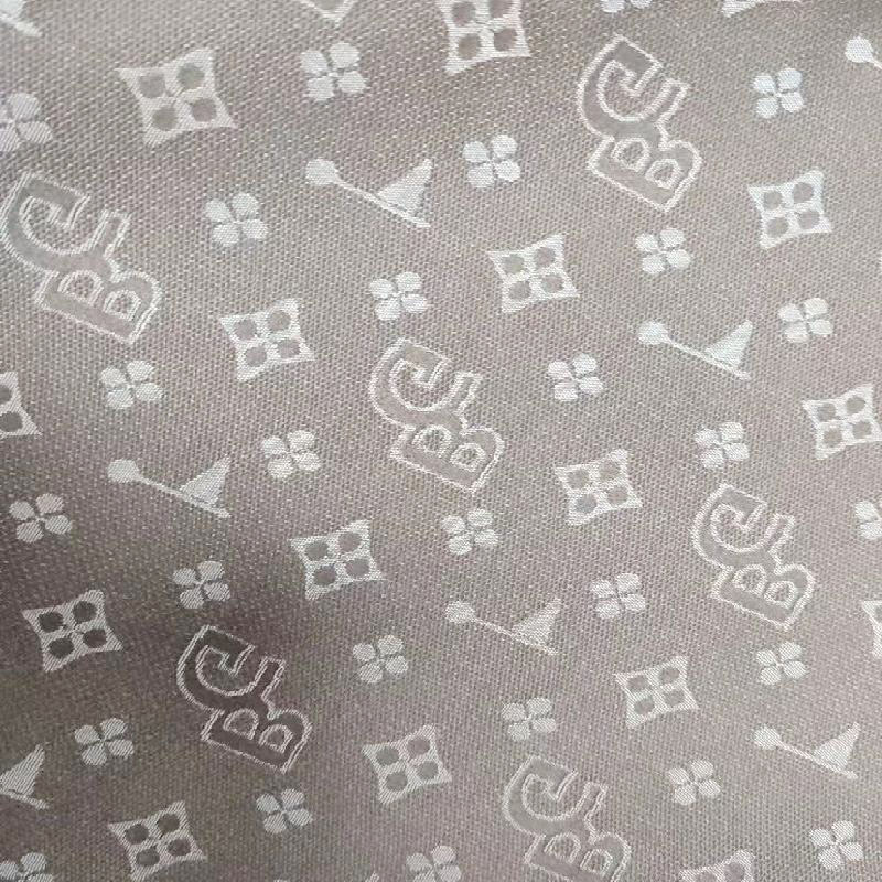 2024 new fabrics Letter jacquard fabric