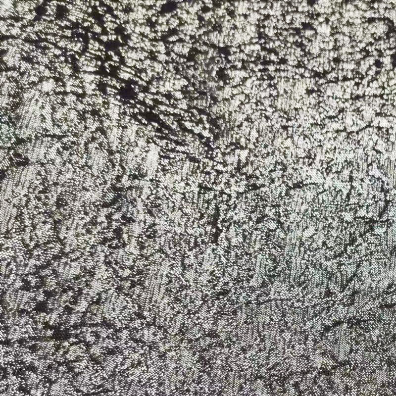 2024 new fabrics Gold and silver sequin jacquard fabric