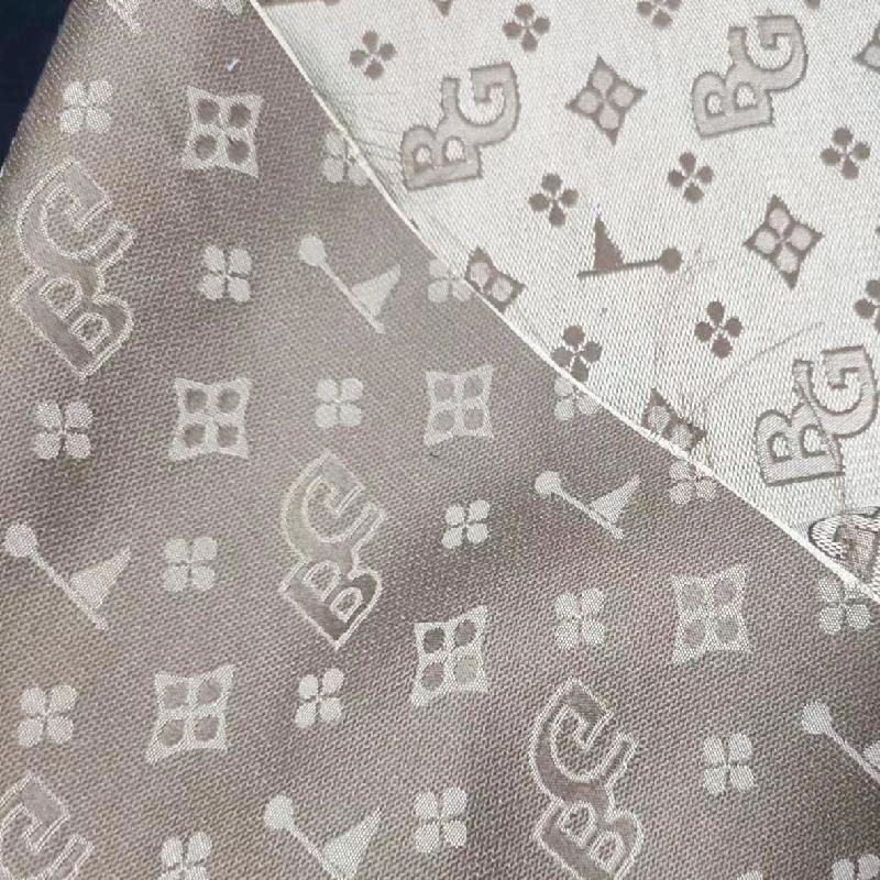 2024 new fabrics Letter jacquard fabric