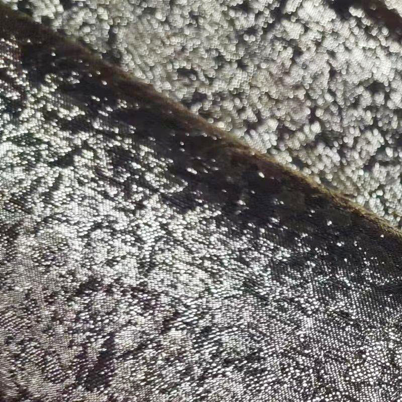 2024 new fabrics Gold and silver sequin jacquard fabric