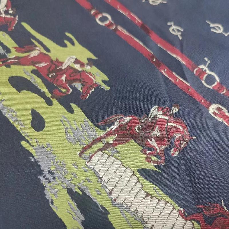 2024 new fabrics High-Density Single-Flower Jacquard Fabric