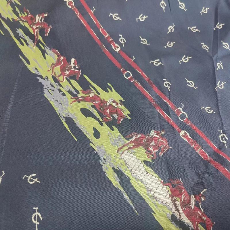 2024 new fabrics High-Density Single-Flower Jacquard Fabric