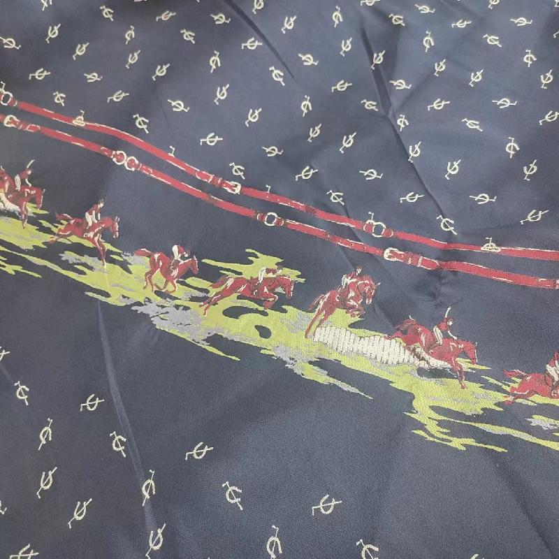 2024 new fabrics High-Density Single-Flower Jacquard Fabric