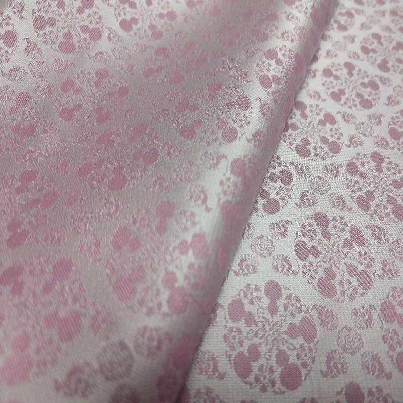 High end silk national style jacquard fabric