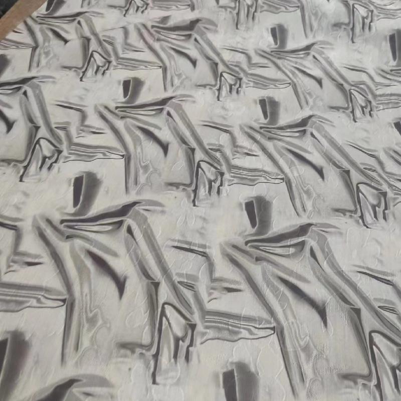 High end ink Chinese style jacquard fabric