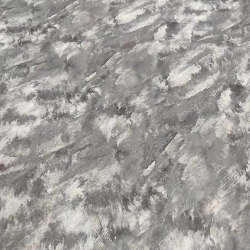 High end ink Chinese style jacquard fabric